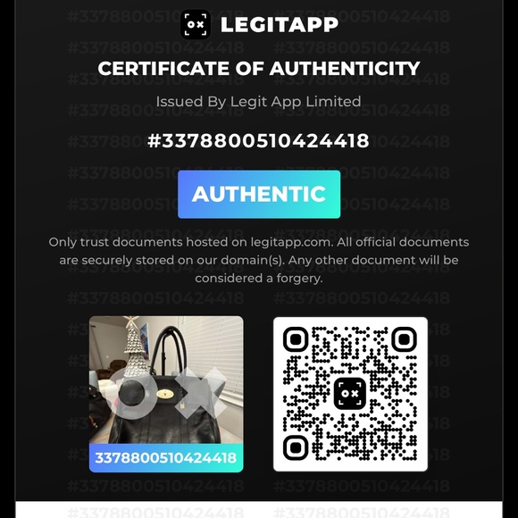 Authentic Mulberry Bayswater Black Leather Bag with Gold Details w/ COA - Picture 7 of 7